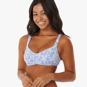 Rip Curl Women's Holiday Tropics Crop Bikini Top (D-DD Cup) | Size Small
